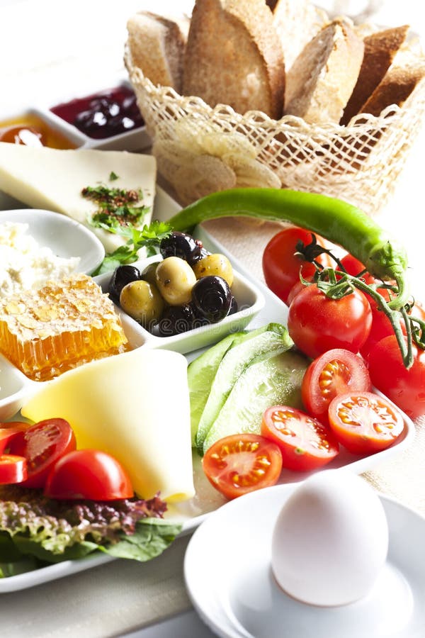 عسل، تخم مرغ، پنیر
